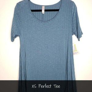 LuLaRoe Perfect T XS Solid Ribbed NWT